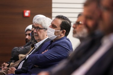 حضور سعید عمرانی فرمانده بسیج قوه قضائیه در همایش بسیجیان قوه قضائیه و وزارت دادگستری