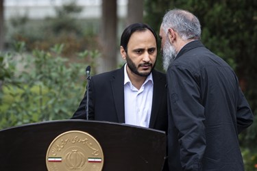 علی بهادری جهرمی سخنگوی دولت در حاشیه جلسه هیات دولت