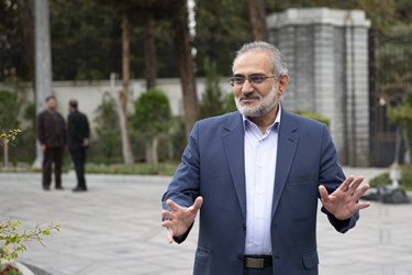 سید محمد حسینی معاون پارلمانی رئیس‌جمهوردر حاشیه جلسه هیات دولت