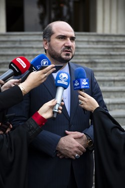 محسن منصوری معاون اجرایی رئیس جمهور درحاشیه جلسه هیات دولت