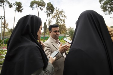 علی سلاجقه رئیس سازمان محیط زیست در حاشیه جلسه هیات دولت
