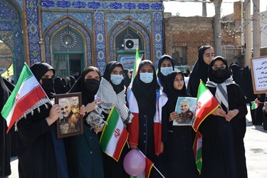 راهپیمایی 13 آبان  شهرستان بهبهان