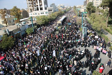 راهپیمایی ضداستکباری مردم انقلابی و ولایتمدار مشهد در یوم‌الله ۱۳ آبان