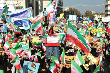 راهپیمایی ضداستکباری مردم انقلابی و ولایتمدار مشهد در یوم‌الله ۱۳ آبان