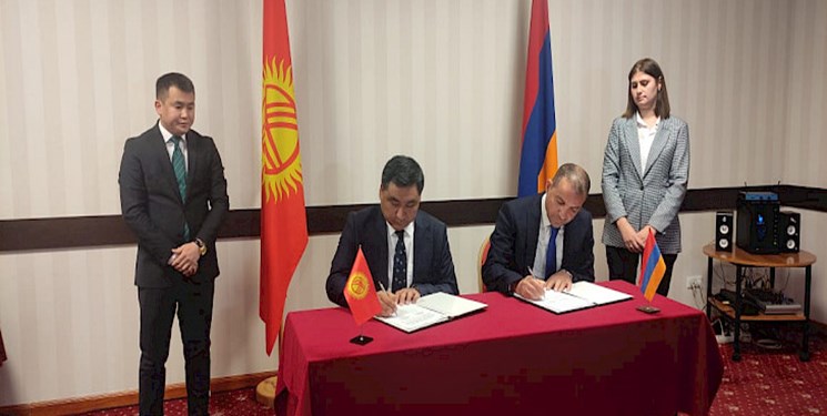 برگزاری نخستین کمیسیون دولتی قرقیزستان و ارمنستان