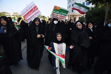 راهپیمایی ۱۳ آبان در گرگان