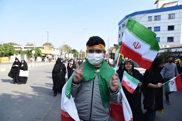 راهپیمایی ۱۳ آبان در گرگان
