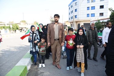 راهپیمایی ۱۳ آبان در گرگان
