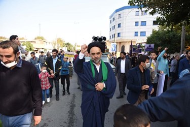 راهپیمایی ۱۳ آبان در گرگان