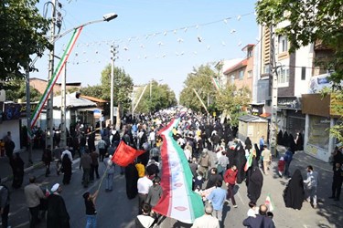 راهپیمایی ۱۳ آبان در گرگان