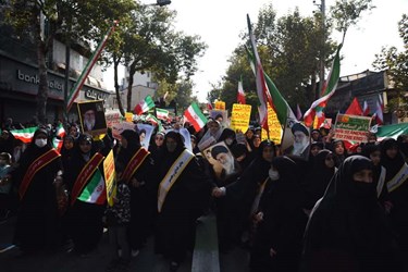 راهپیمایی ۱۳ آبان در گرگان
