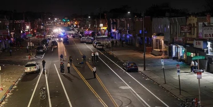 شلیک 40 گلوله به سمت عابران در فیلادلفیا/ دستکم 9 نفر زخمی شدند