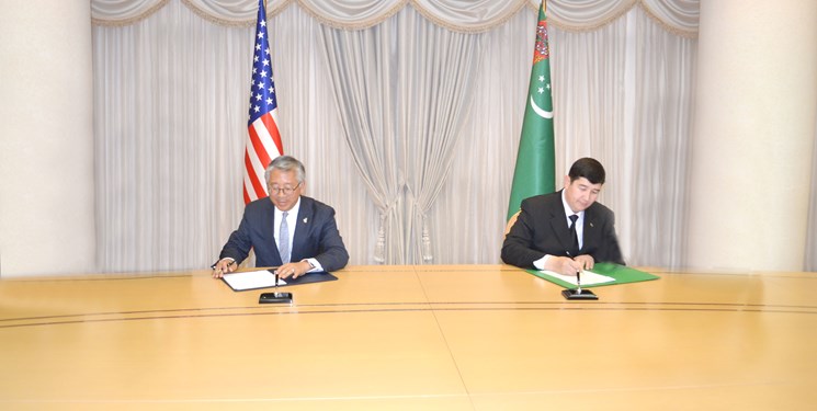 تأکید مقامات آمریکا و ترکمنستان بر توسعه همکاری‌های اقتصادی و تجاری