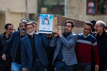 تشییع پیکر مرحوم  غلامرضا سلیمانی