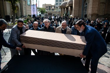 تشییع پیکر مرحوم  غلامرضا سلیمانی