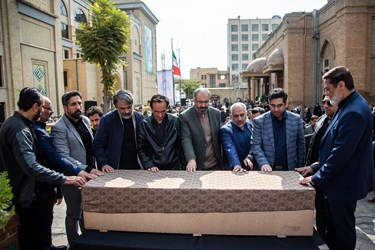 تشییع پیکر مرحوم  غلامرضا سلیمانی