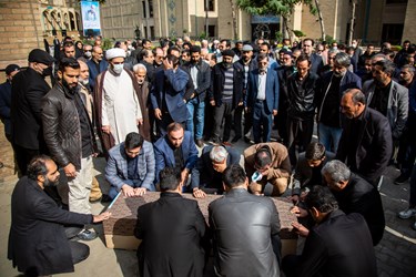تشییع پیکر مرحوم  غلامرضا سلیمانی