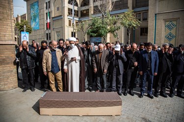 تشییع پیکر مرحوم  غلامرضا سلیمانی
