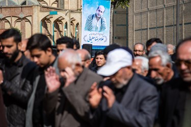 تشییع پیکر مرحوم  غلامرضا سلیمانی