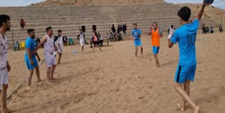 برگزاری مسابقات هندبال ساحلی جنوب‌شرق کشور به‌میزبانی دشتخاک زرند