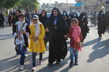 به وقت شادی؛ همایش پیاده‌روی خانوادگی در جنوب کرمان