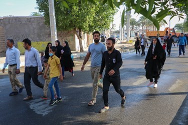 به وقت شادی؛ همایش پیاده‌روی خانوادگی در جنوب کرمان