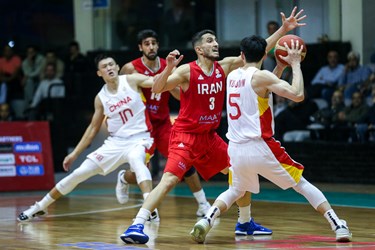 انتخابی جام جهانی بسکتبال ایران ۷۲ - ۸۱ چین