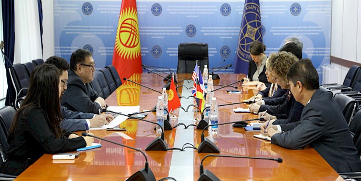 امنیت، سیاست و اقتصاد محور رایزنی قرقیزستان و سازمان امنیت و همکاری اروپا