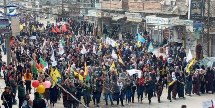 تظاهرات در  شمال استان حلب علیه حضور جبهة النصره