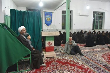 حضور حجت‌الاسلام‌والمسلمین مرتضی مطیعی در روستای خانخودی 