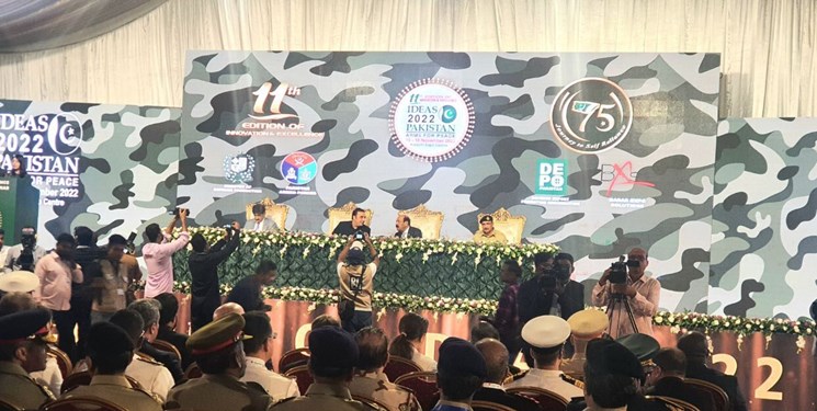 ایران در نمایشگاه تسلیحات نظامی IDEAS2022  پاکستان شرکت کرد