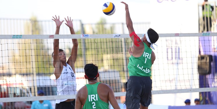 بازی‌های آسیایی هانگژو| اولین پیروزی کاروان ایران توسط والیبالیست‌ها