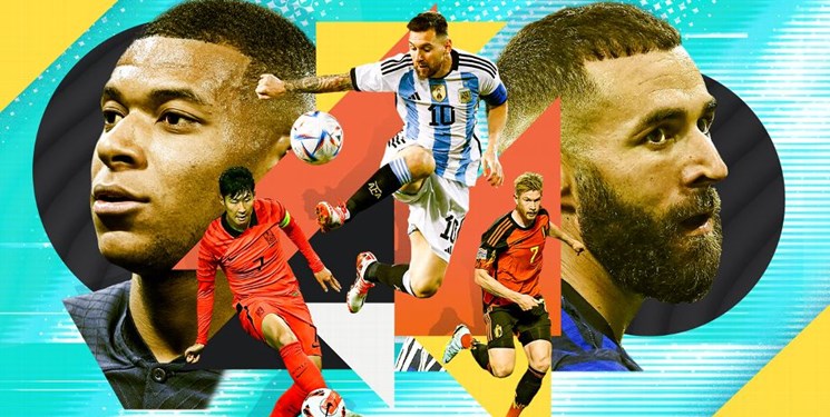 اعلام 50 بازیکن برتر جام جهانی| از نبود ایرانی‌ها تا اقتدار برزیل؛ تفاوت فاحش مسی با رونالدو