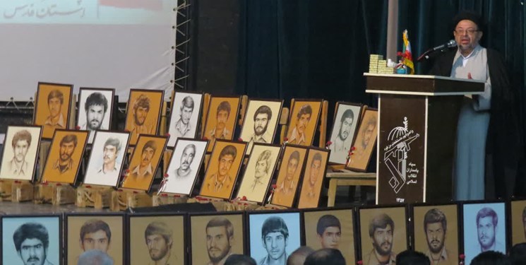 شهدای شهرستان کازرون بدریون شهدای انقلاب اسلامی هستند