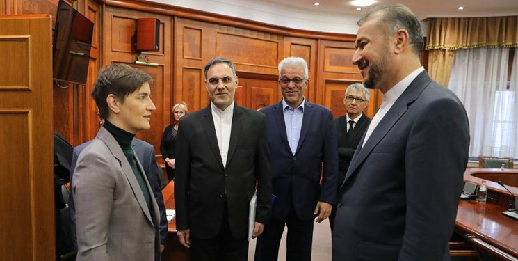 دیدار امیرعبداللهیان با نخست وزیر صربستان