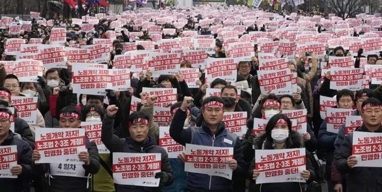 بحران اعتصاب کامیون‌داران در کره جنوبی؛ سئول فرمان بازگشت به کار داد