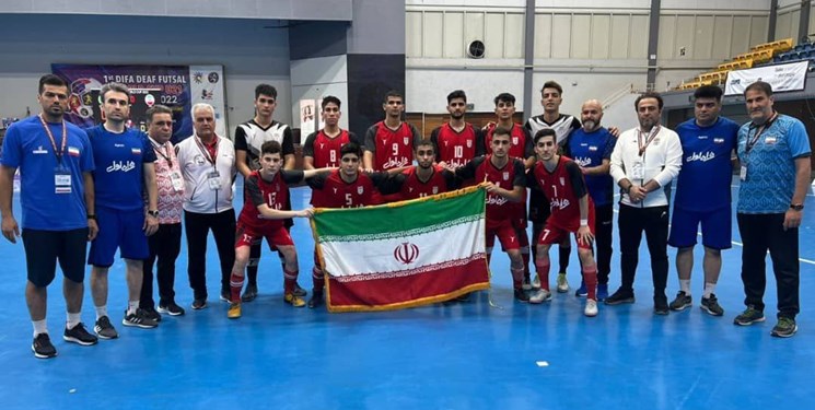 جام جهانی فوتسال ناشنوایان| صعود مقتدرانه ایران به نیمه نهایی