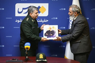 بازدید سرهنگ جلیل موقوفه ای از خبرگزاری فارس