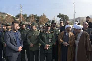 تشییع ۲ شهید گمنام دوران دفاع مقدس در گرگان