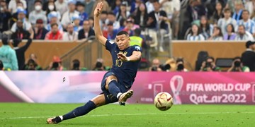 فیلم| گل دوم فرانسه به آرژانتین با ضربه دیدنی امباپه