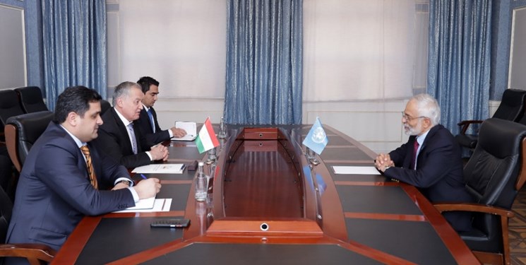 دیدار وزیر امور خارجه تاجیکستان با نماینده برنامه عمران ملل متحد