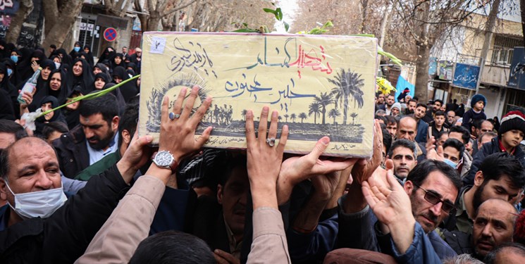 اعلام جزئیات آیین تشییع و خاکسپاری سه شهید گمنام در اهواز