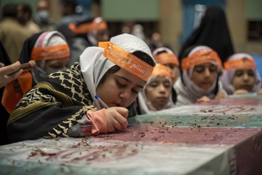 مراسم دانش آموزی رفیق شهیدم در گرگان