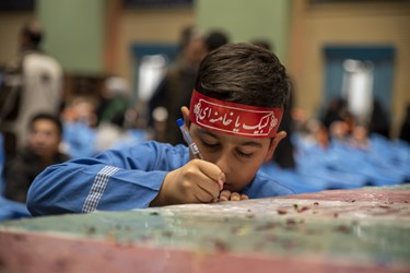 مراسم دانش آموزی رفیق شهیدم در گرگان