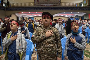 مراسم دانش آموزی رفیق شهیدم در گرگان