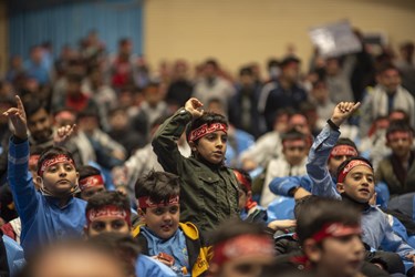 مراسم دانش آموزی رفیق شهیدم در گرگان