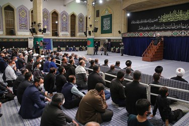 اولین شب مراسم عزاداری حضرت زهرا (س) در حسینیه امام خمینی