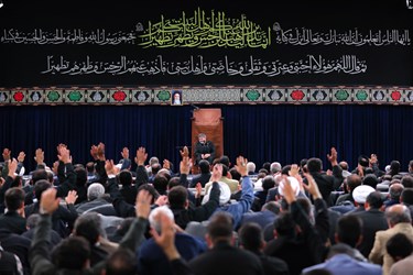 اولین شب مراسم عزاداری حضرت زهرا (س) در حسینیه امام خمینی