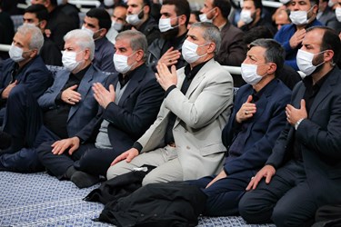 اولین شب مراسم عزاداری حضرت زهرا (س) در حسینیه امام خمینی
