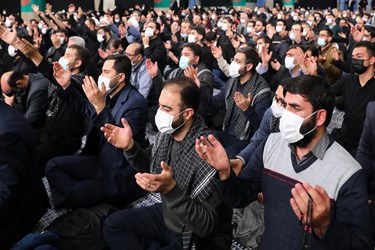 اولین شب مراسم عزاداری حضرت زهرا (س) در حسینیه امام خمینی